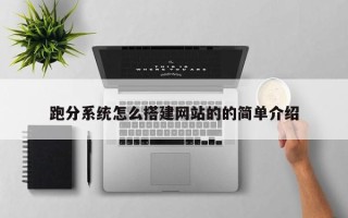 南阳跑分系统怎么搭建网站的的简单介绍